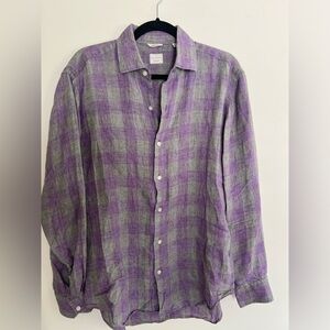 Summer linen Culturata Tailored Fit. High end quality 100% Italian linen